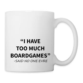 Boardgame Chess Backgammon Game Night - Mug - white - Right