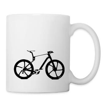 Triathlon Swim Bike Run Marathon - Tasse - Weiß - Rechts