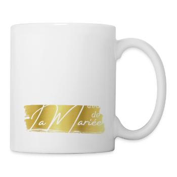 Team de la mariée gold - Mug blanc - blanc - Droite