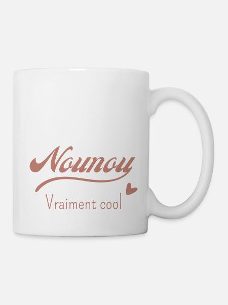 Nounou vraiment cool - Mug blanc - blanc
