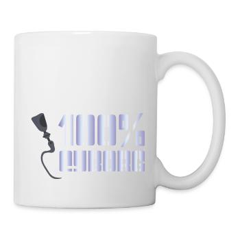 Lustiges Amputation und Beinprothesen - Tasse - Weiß - Rechts
