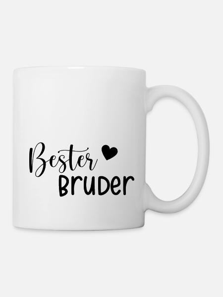 Bester Bruder Geschenkidee - Tasse - Weiß