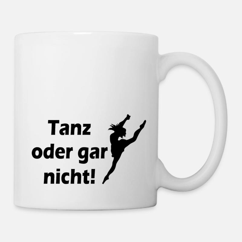 Dancing Dance Music - Tasse - Weiß