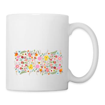 Grow positive thoughts - Mug - white - Right