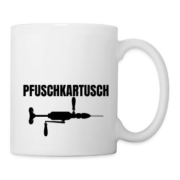 Handwerker Handyman Handwerk Werkzeug Baustelle - Tasse - Weiß - Rechts