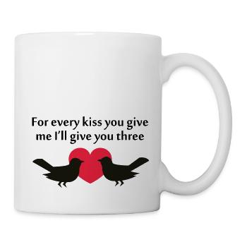 Dancing Dance Music - Tasse - Weiß - Rechts