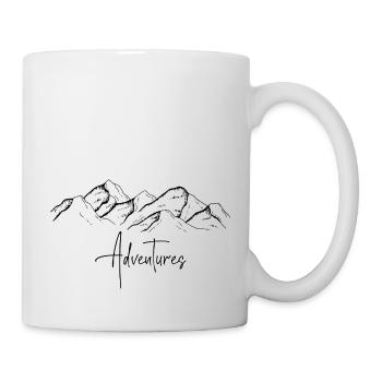 Adventure - Tasse - Weiß - Rechts