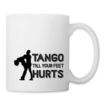 Danse Musique de danse - Mug blanc - blanc - Droite
