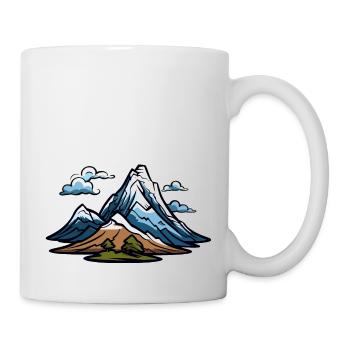Mountains Symbol - Mug - white - Right