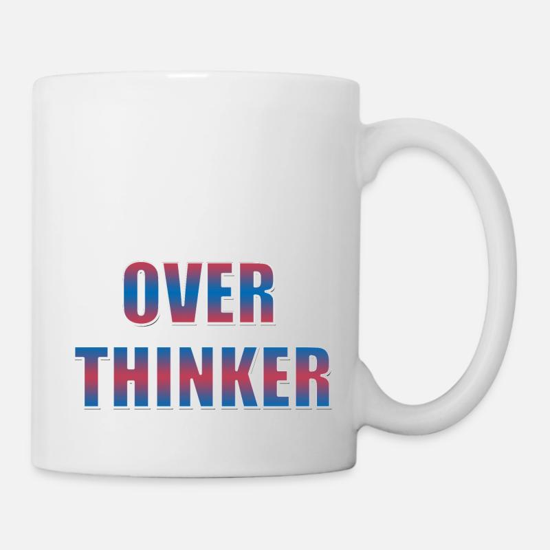 Überdenker - Tasse - Weiß