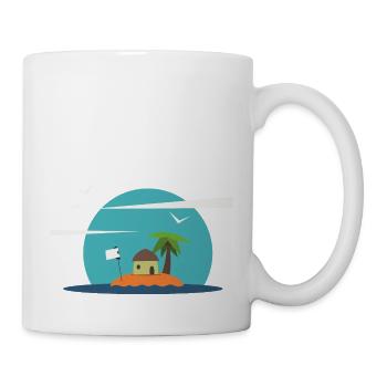 Sommer - Tasse - Weiß - Rechts