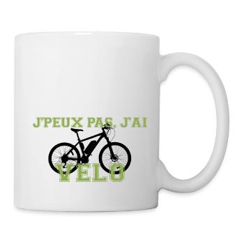 VELO - Mug blanc - blanc - Droite