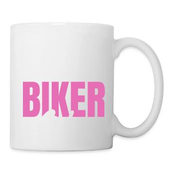 Motocross Motorcyclist Biker Motorcycle - Mug - white - Right