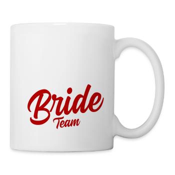 Team Bride Wedding Saying - Mug - white - Right