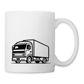 Truck Driver Truck Truck - Mug - white - Right