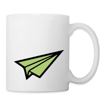 Paper Airplane 02 - Mug - white - Right