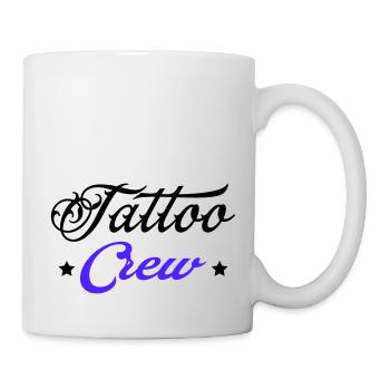 Équipe de tatouage 1 - Mug blanc - blanc - Droite