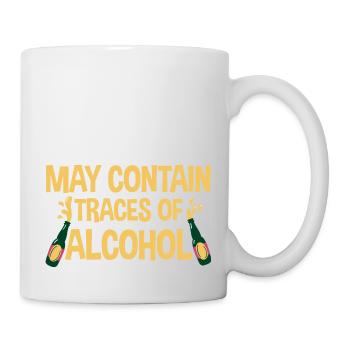 May Contain Traces Of Alcohol 4 - Mug - white - Right