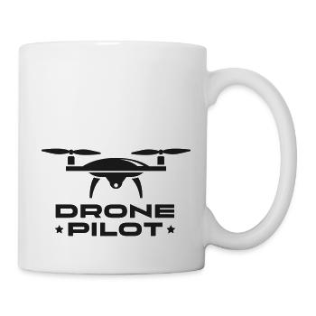 Drone - Tasse - Weiß - Rechts