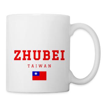 Zhubei, Taïwan - Mug blanc - blanc - Droite