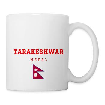 Tarakeshwar Nepal - Tasse - Weiß - Rechts