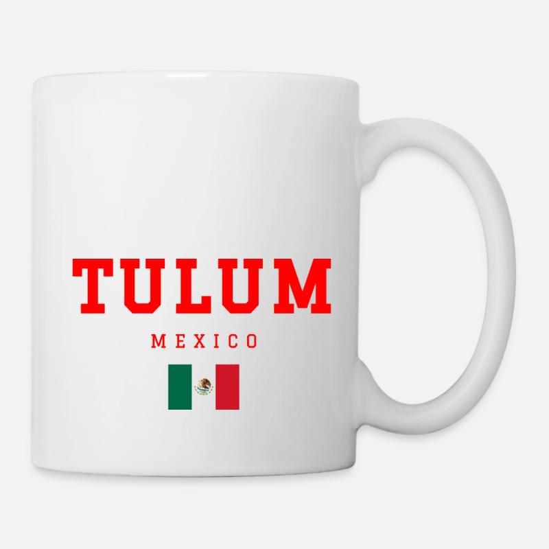 Tulum, Mexique - Mug blanc - blanc