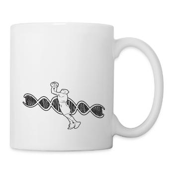Basketballteam Basketballspieler Basketball - Tasse - Weiß - Rechts