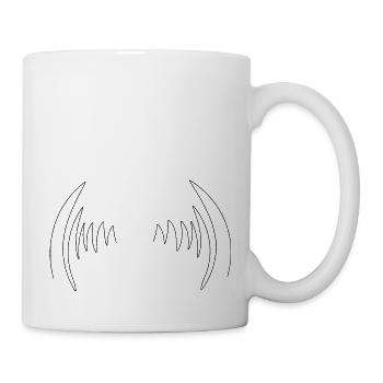 Flügel - Tasse - Weiß - Rechts