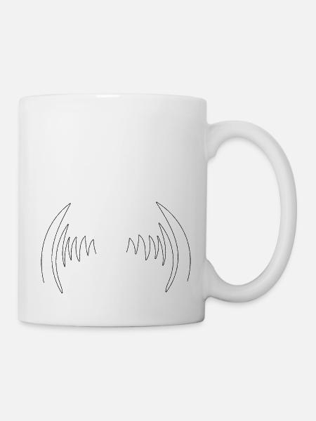Flügel - Tasse - Weiß