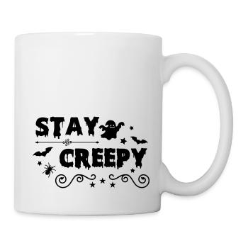 stay creepy 01 - Mug - white - Right