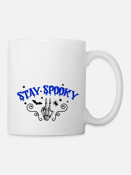 stay spooky - Tasse - Weiß