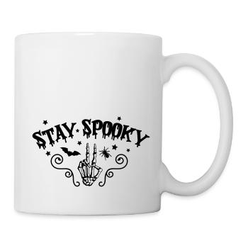 stay spooky - Tasse - Weiß - Rechts