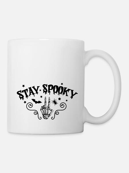 stay spooky - Tasse - Weiß
