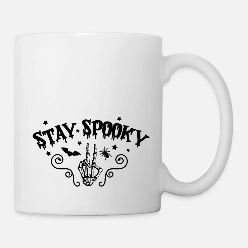 stay spooky - Tasse - Weiß