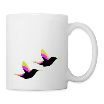 Hummingbird Birds - Mug - white - Right