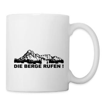 The mountains are calling - (5) - Mug - white - Right