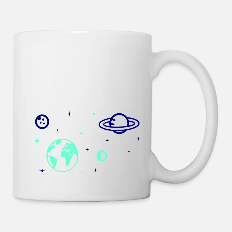 universum - Tasse - Weiß