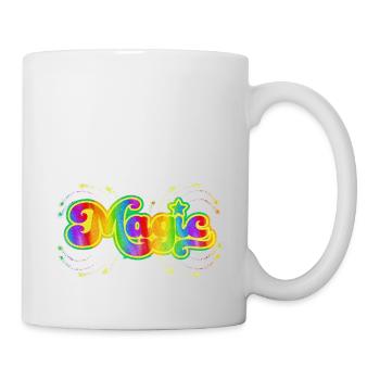 Magischer Weihnachtsmann Weihnachtsmann Nikolaus Frohe Weihnachten Weihnachten - Tasse - Weiß - Rechts