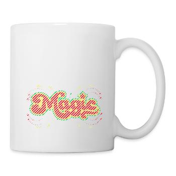 Magischer Weihnachtsmann Weihnachtsmann Nikolaus Frohe Weihnachten Weihnachten - Tasse - Weiß - Rechts
