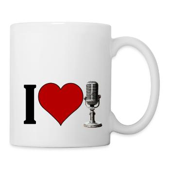 I ♥️ MUSIC | I Love Singing - Mug - white - Right