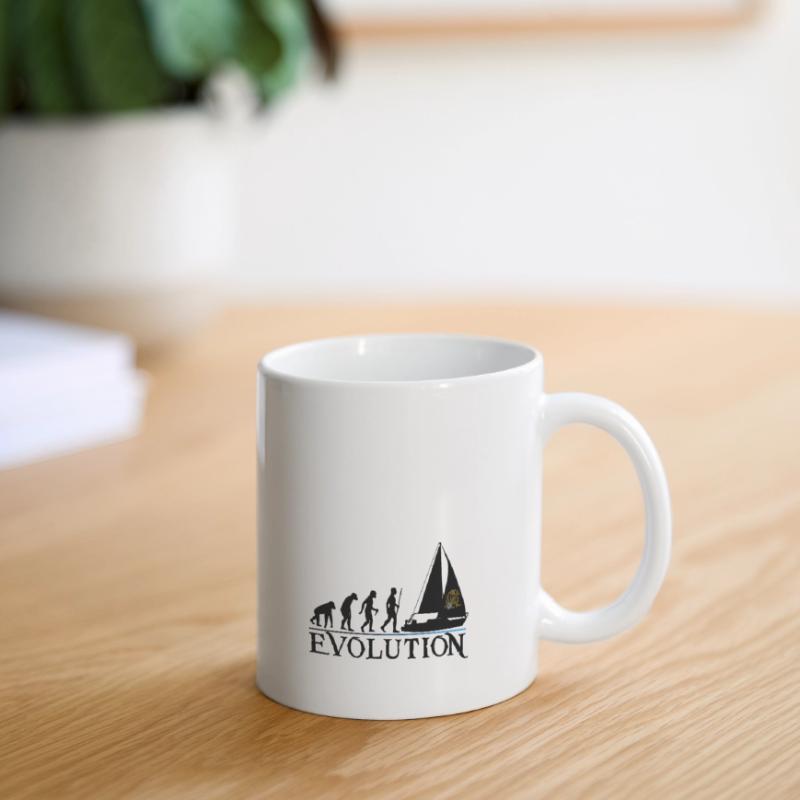 Evolution version noir Mug blanc