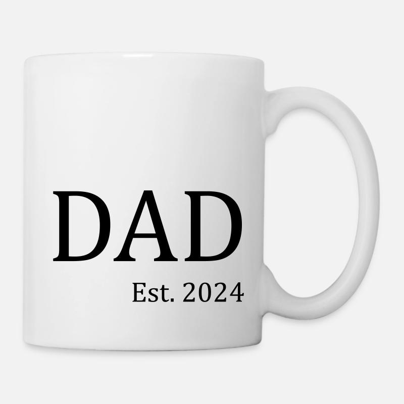 Papa Est. 2024 - Mug blanc - blanc