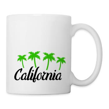 california - Tasse - Weiß - Rechts