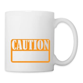 Caution Does Not Play Well With Others 68 - Mug - white - Right