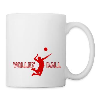 Volleyball - volleyball gift idea - Mug - white - Right