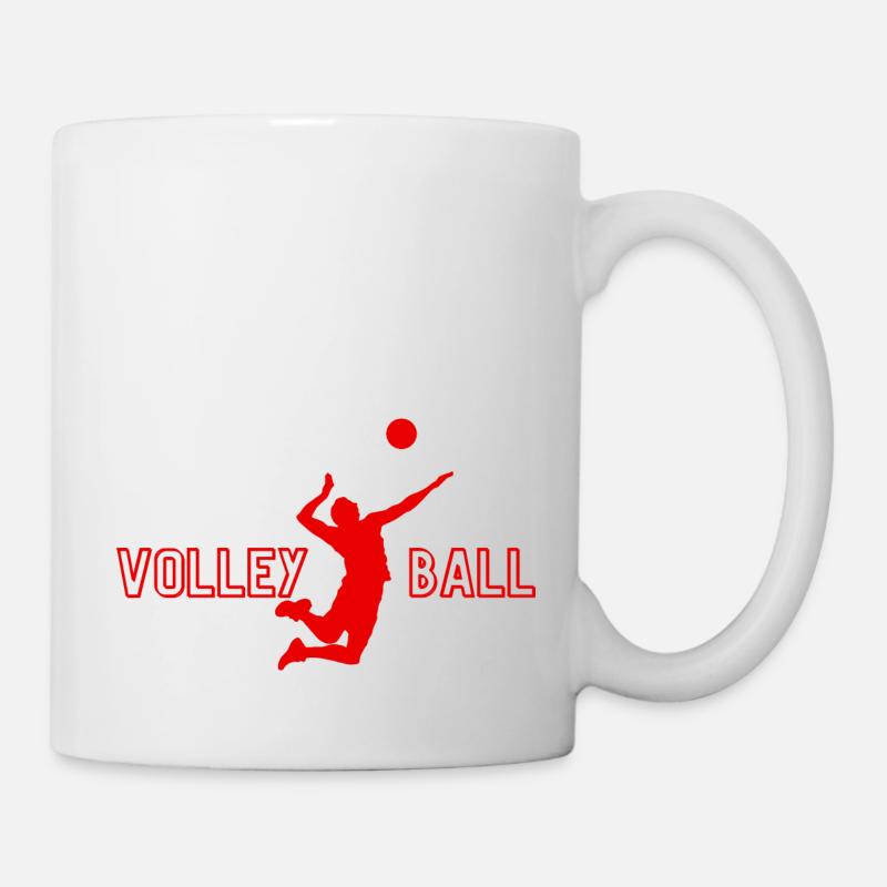 Volley ball- idée cadeau volleyball - Mug blanc - blanc