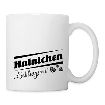 Hainichen - Lieblingsort mit Stadtnamen - Tasse - Weiß - Rechts