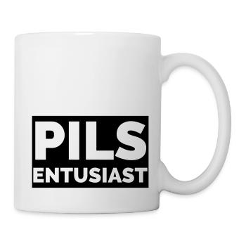 Lagerbier-Enthusiast - Tasse - Weiß - Rechts