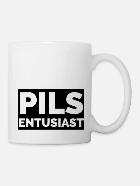 Lagerbier-Enthusiast - Tasse - Weiß