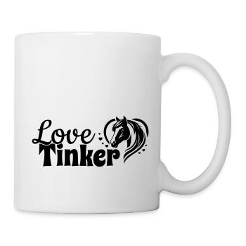 Tinker Love Coeur Tête De Cheval - Mug blanc - blanc - Droite